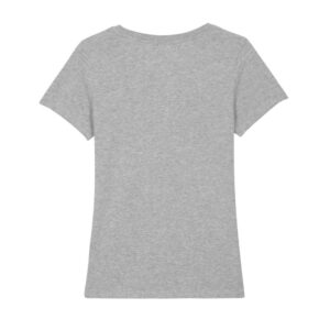 LUVGREEN T-Shirt „Expressa meliert“ heather grey