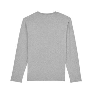LUVGREEN Langarmshirt „Shufflera meliert“ heather grey