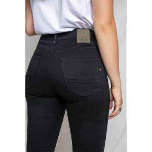 KUYICHI Jeans „Roxy, Super Skinny High“ ever black