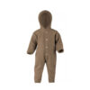 ENGEL Baby-Overall mit Kapuze "Wollfleece" verschiedene Farben – Bild 2