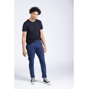 KUYICHI Chino „Dexter“ tapered fit, worker blue