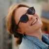 TAKE A SHOT Sonnenbrille "Wilson" schwarzes Eichenholz – Bild 4
