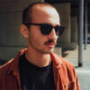 TAKE A SHOT Sonnenbrille "Wilson" schwarzes Eichenholz – Bild 5