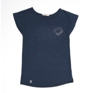 ZERUM T-Shirt Lea „Whale Sun“ navy white