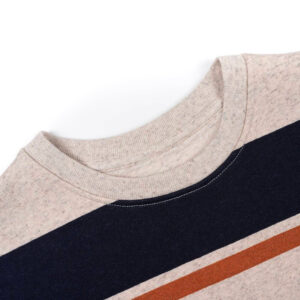 BLEED Sweater „Captains Hanf Damen“ blau/weiß/orange