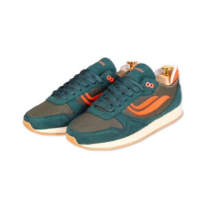 GENESIS FOOTWEAR Sneaker „G-Iduna“ petrol/olive/orange