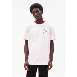 ARMEDANGELS T-Shirt „Aado Repair Reuse“ white