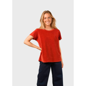 KLITMØLLER COLLECTIVE T-Shirt „Kaia“ clay red