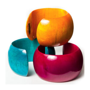 UMIWI Armreif „Chaang“ Mangoholz, verschiedene Farben