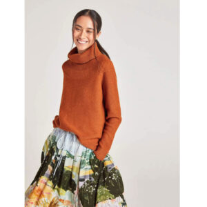 THOUGHT Pullover „Noelle“ harvest orange