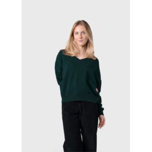 KLITMØLLER COLLECTIVE Pullover „Vanessa Knit“ moos green