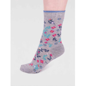 THOUGHT Socken“Viola“ grey marle, Gr. 36-41