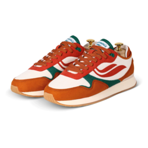 GENESIS FOOTWEAR Sneaker „G-Iduna Hemp-Pina“ light khaki/rust/artichoke
