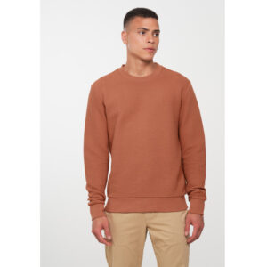 RECOLUTION Sweatshirt „Smilax“ sunset orange