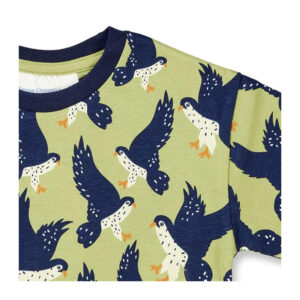 SENSE ORGANICS T-Shirt „Jannis“ falcon kiwi