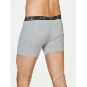 THOUGHT Boxershorts „Kenny Jersey“ grey marle