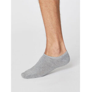 THOUGHT Bambus Sneakersocken „Ashley“ mid grey marle, Gr. 41-46