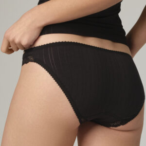 COMAZO EARTH Fairtrade „Jazz-Pants low cut“ mit Spitze schwarz