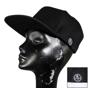 Colos-Saal Basecap mit geradem Schirm – schwarz